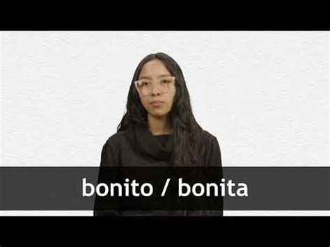 bonito spanish to english translation.